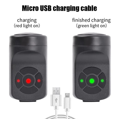 Bicycle Electric Bell Bike USB Charging Horn MTB Mountain Bike Warning Safety Ring Waterproof Bell Cycling Accessories Beauty World Shop