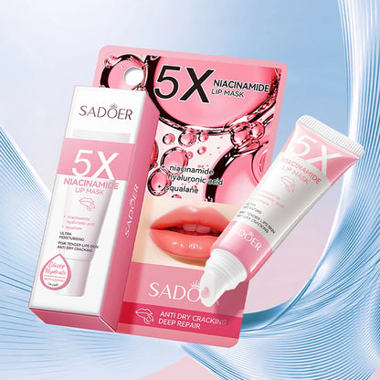 5X Niacinamide Plumping Lip Mask – Intense Hydration & Anti-Dryness for Soft, Pink Lips | Care Chapped Lips Overnig 10g/pc Beauty World Shop