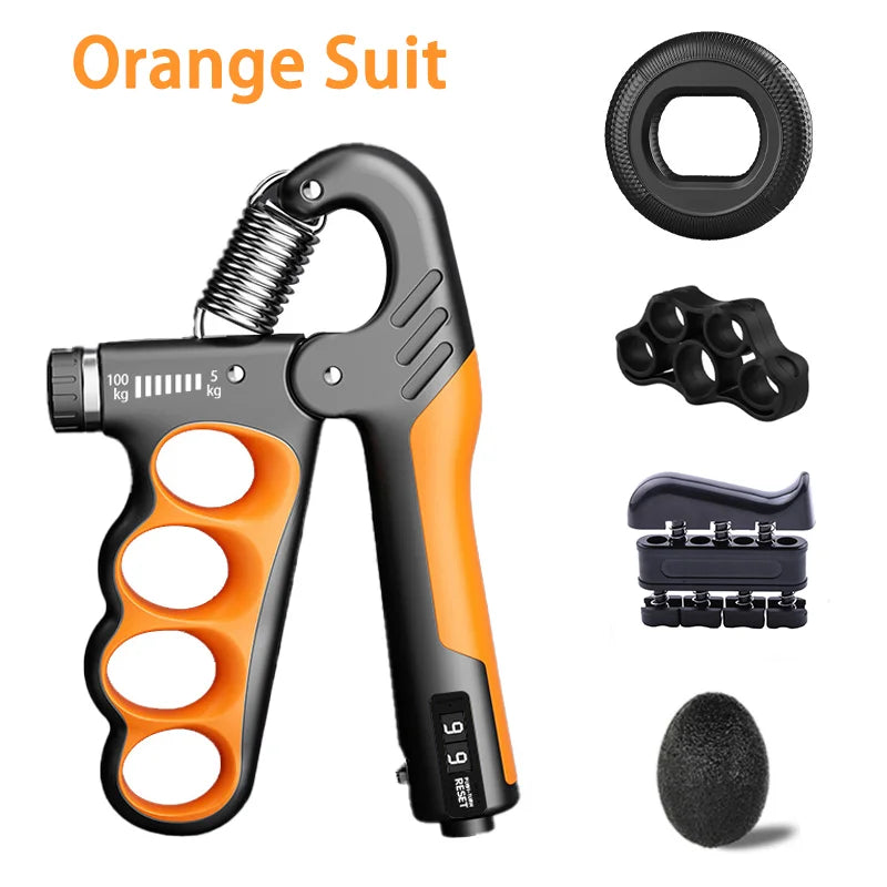 5-60/100/150kg Grip Strength Gym Wrist Expander Hand Strengthener Adjustable Muscle Recovery Fitness Hand Strength Exercise Beauty World Shop