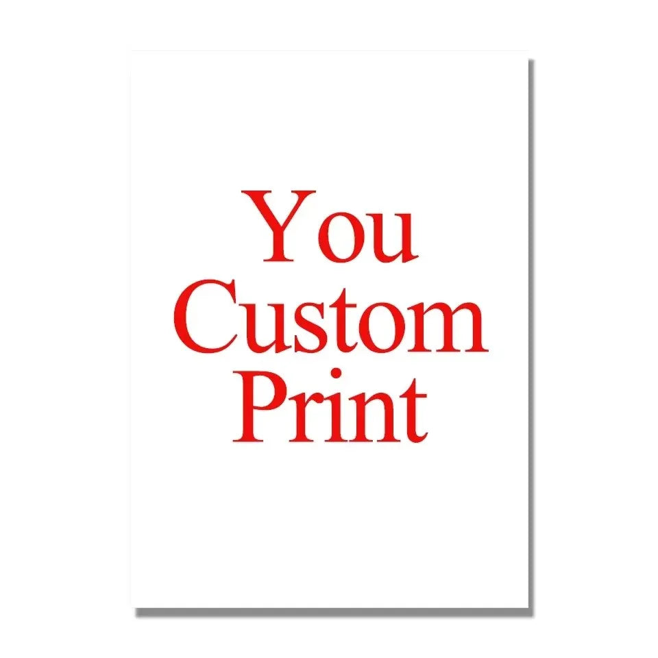 Custom Print Canvas Painting From Your Photos Wedding Birthday Poster Wall Art Decoration Pets Family Landscape Picture Decor Beauty World Shop