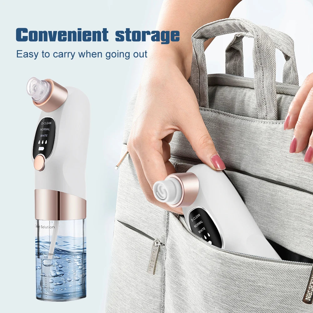 Electric Blackhead Remover Pore Vacuum Cleaner Facial Black Dots Vacuum Cleaner Acne Pimple Blackhead Removal Black Dots Remover Beauty World Shop