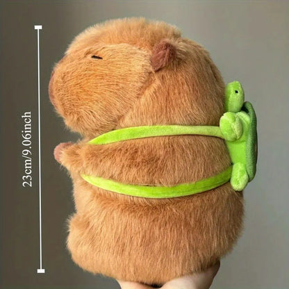 23cm Capybara Plush Simulation Capibara Anime Fluffty Toy Cute Doll Stuffed Animals Soft Doll Plush Christmas Thanksgiving Gift Beauty Fashion
