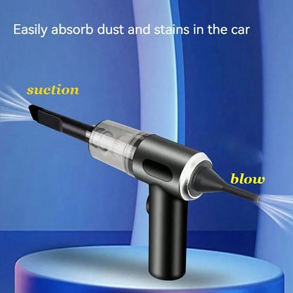 3 In 1 Integrated Suction And Blowing Vacuum Combination Vacuum Cleaner USB Charging Small Car Household Vacuum Cleaner Beauty World Shop