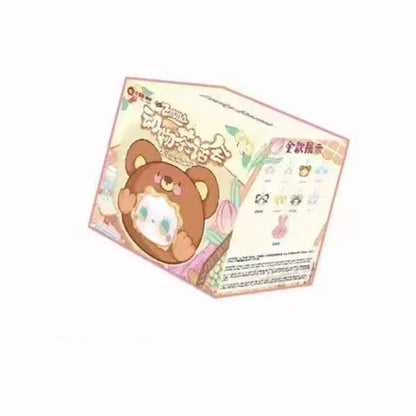 Lucky Emma Animal Tea Party Vinyl Plush Blind Box Trendy Toy Cute Doll Bag Pendant Decoration Keychain Mystery Box Surprise Gift Beauty World Shop