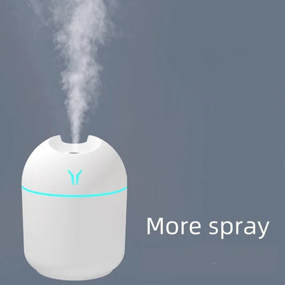 250ML USB Mini Air Humidifier Aroma Essential Oil Diffuser For Home Car Ultrasonic Mute Mist Maker Diffuser with LED Color Lamp Beauty World Shop