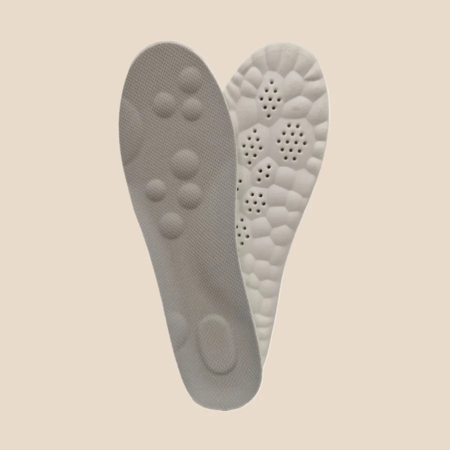 1Pair 4D Soft Shoes Insoles for Feet Plantar Fasciitis Insole Arch Support Orthopedic Inserts Sports Shock Absorption Shoe Pads Beauty Fashion