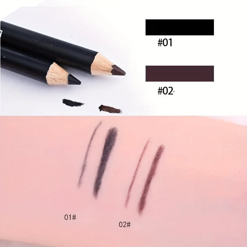 Eyeliner Pen, Waterproof And Sweatproof, Long Lasting Smudge ProofHard Refill Eyebrow Pencil Eye Beauty Trend Shop