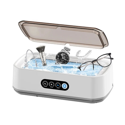 Ultrasonic Cleaner Machine Eyeglass 650ml Mini High-frequency Vibration Cleaning For Glasses Jewelry Denture Pacifier Beauty World Shop