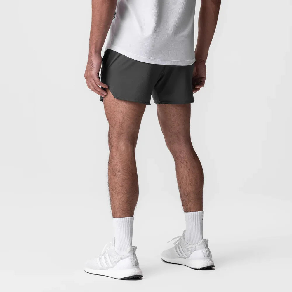 New Summer Men's Sports Shorts Quick Dry Breathable Beach Jogging Single Layer Breathable Shorts Training Basketball Apparel Gym