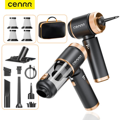 CENRR 2026 Car Vacuum Cleaner Mini 998000PA Cordless Powerful for Home Handheld Blower Car Cleaner Portable Car Vacuum Cleaner Beauty World Shop
