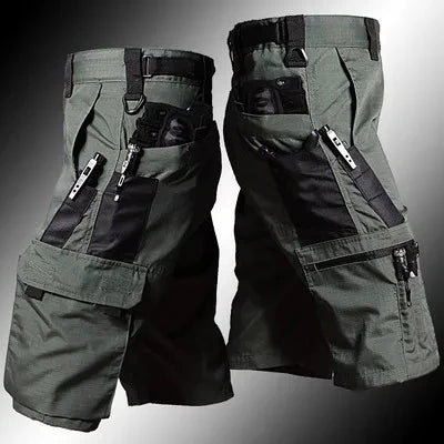 Camouflage Shorts Mens Summer Quick Drying Multiple Pockets Military Pants Outdoor Hiking Fishing Thin Shorts Male Jogger Beauty World Shop