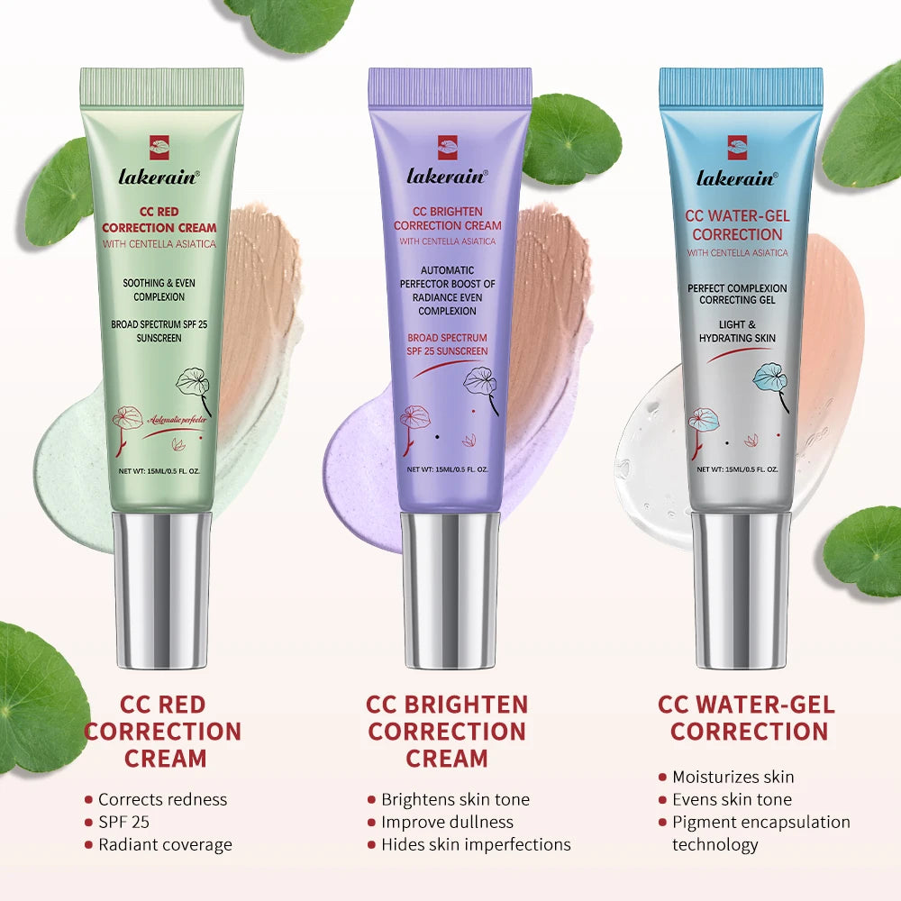 CC Cream erborian Centella Change Color Moisture Cream Makeup Foundation Full Coverage Magic Foundation Covering Korean Makeup Beauty World Shop
