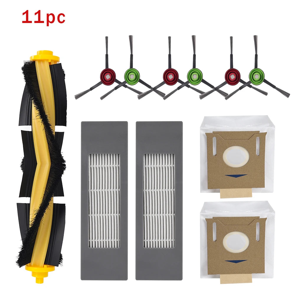 Accessories For ECOVACS Deebot T8 AIVI N8 Pro AIVI N9 N10 N10 Plus Side Brush,Main Brush,  Filter, Dust Bag,Hepa Filter Beauty World Shop