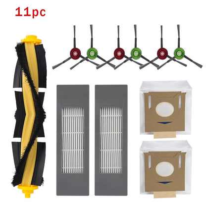 Accessories For ECOVACS Deebot T8 AIVI N8 Pro AIVI N9 N10 N10 Plus Side Brush,Main Brush,  Filter, Dust Bag,Hepa Filter Beauty World Shop