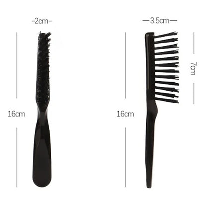1PCS Wooden Comb Cleaner Delicate Cleaning Removable Hair Brush Comb Cleaner Tool Handle Embeded Tool Beauty World Shop