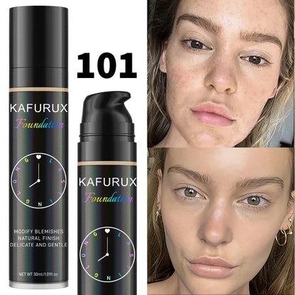 8-Color Liquid Foundation Makeup Set Waterproof Sweat-Resistant Concealer Professional Korean Style Face Base for Flawless Look Beauty World Shop