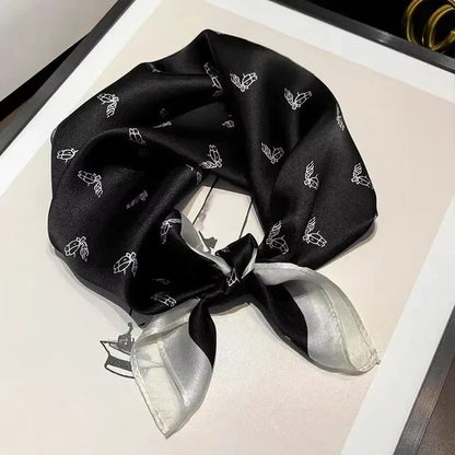 Scarf 100% Silk Bandana Women Square Scarves Wrap Kerchief Spring Fashion Luxury High Quality Headband Hijab Shawls 2026 Beauty World Shop