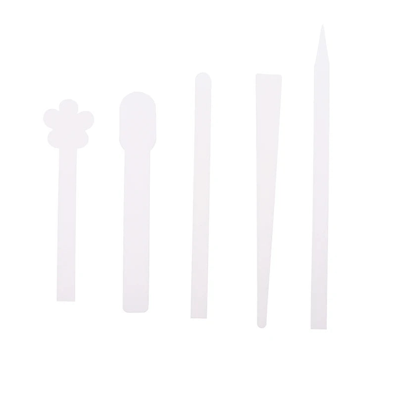 100pcs/lot Round Head Testing Aromatherapy Fragrance Perfume Essential Oils Test Tester Paper Strips Flower Shape Beauty World Shop