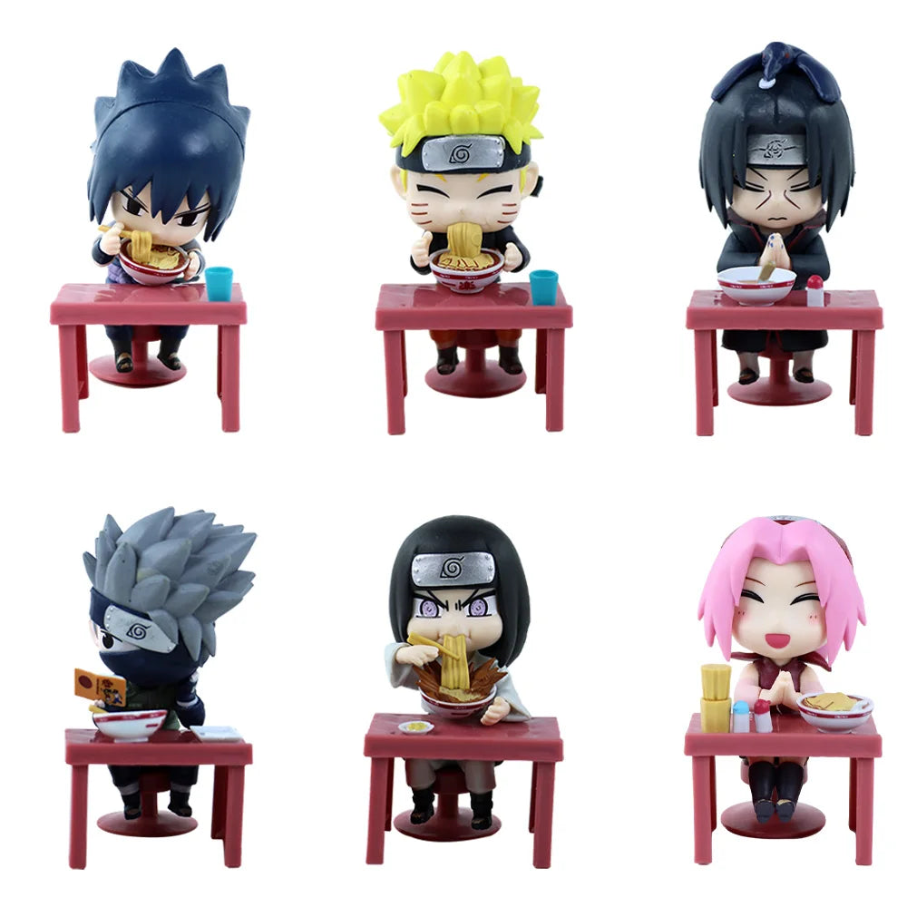 2026 In Stock Hot Sale Bandai Naruto Breeze Ramen Lamian Noodles Theme Blind Box Handmade Ornament Gift Naruto Sasuke Model Toys Beauty World Shop