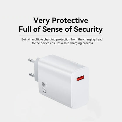 GaN USB Fast Charger Quick Charge 3.0 for Xiaomi 14 13 12 11 10 Ultra Redmi Note 12T 13 Pro Turbo 6A USB Type C Charging Cable Beauty World Shop