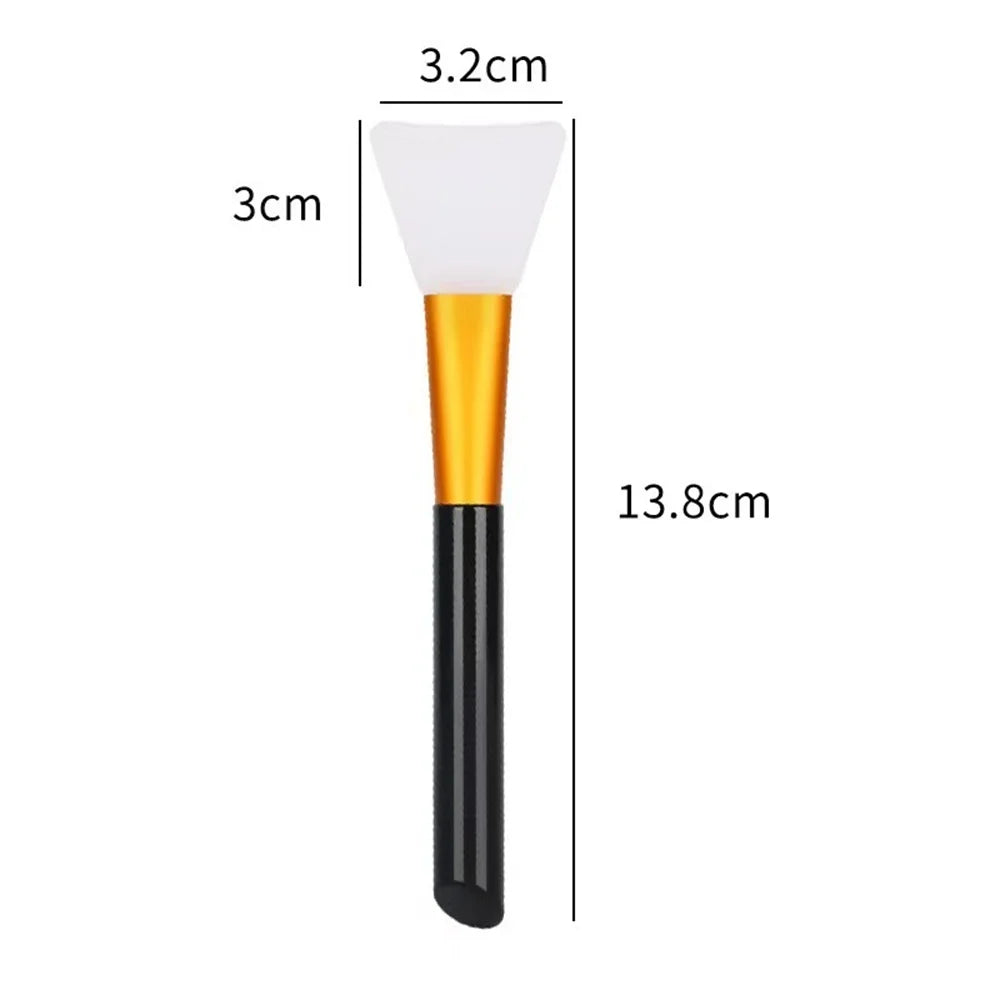 1/4/5/6-pack advanced silicone facial mask brush - mild and soft, suitable for all skin types, formaldehyde free Beauty World Shop