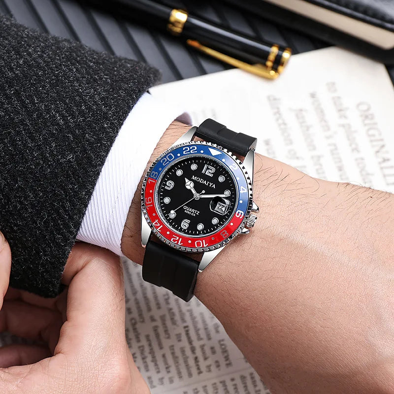 2025 Hot Sell Men Watch Sport Mens Watches Top Brand Luxury Military Full Steel Quartz Clock Men Relogio Masculino Beauty World Shop