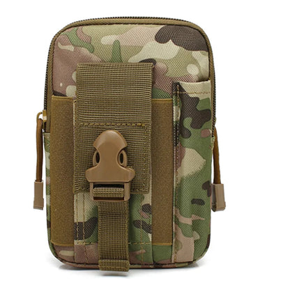 Mobile Phone Case Pouch Waist Bag Waterproof Nylon Multifunction Casual Men Waist Pack Male Small Bag Beauty World Shop