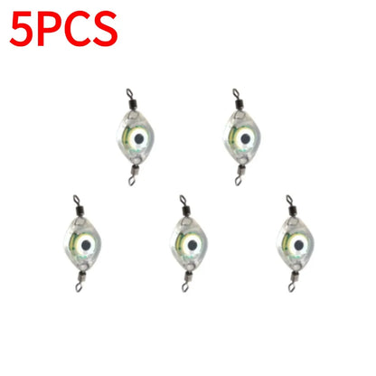 Fishing Lure Light Eye Shape Fishing Lure Light LED Waterproof Sensing Deep Drop for Seawater Freshwater for Underwater Beauty World Shop