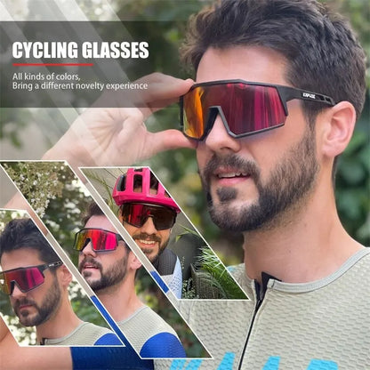 Kapvoe Cycling Glasses Polarized MTB Road Bike Glasses UV400 Protection Sunglasses Ultra Light Sport Eyewear Equipment Beauty World Shop