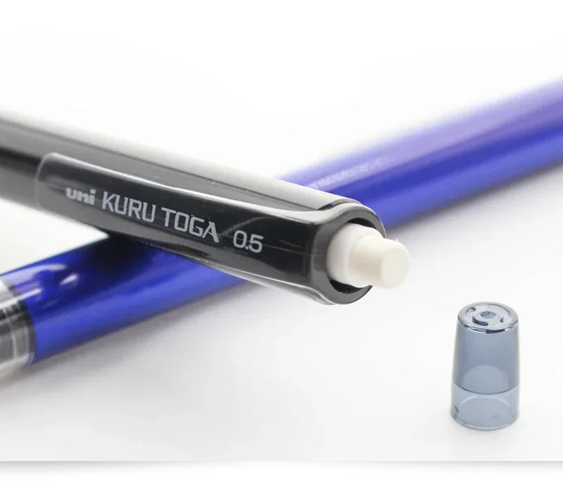 UNI KURUTOGA Mechanical Pencil M5-452 Creative Writing Continuous Sketch 0.5mm Lead Automatic Rotating Mechanical Pencil Beauty World Shop