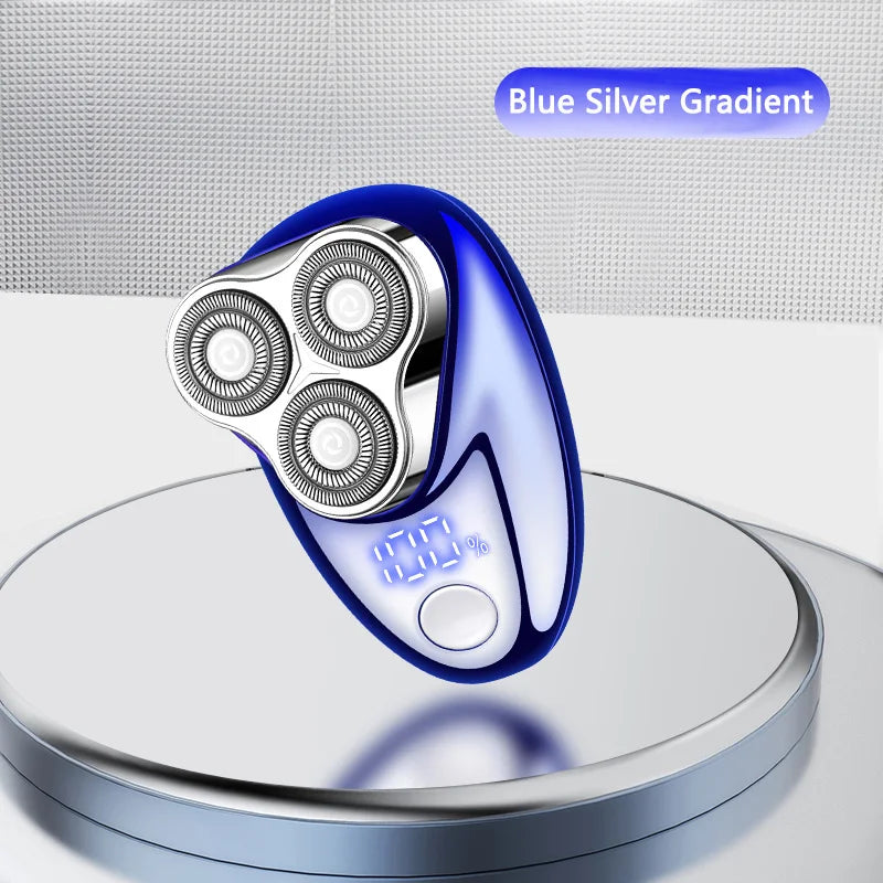 Men's Electric Shaver, USB Rechargeable, with Digital Display Function, Compact and Portable, Suitable for Business Travel, Is a Holiday Gift for Men. Beauty World Shop