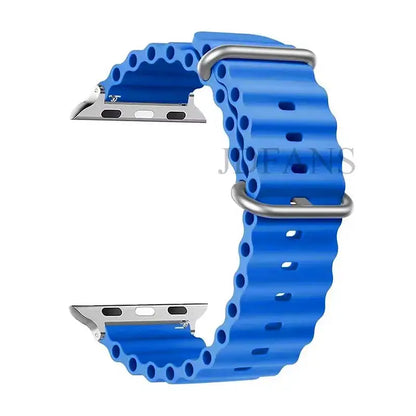Strap For Apple watch ultra band 49mm 44mm 45mm 41mm 40mm 38mm 44 45 mm 1:1 Original Ocean belt iWatch series 9 10 8 7 se bands Beauty World Shop