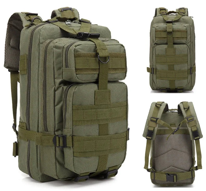 Fishing Tactical Backpack Outdoo Travel Fishing Camouflage Bag  Climbing Hunting Backpack Fishing Hiking Nylon 3P Pack Backpack Beauty World Shop