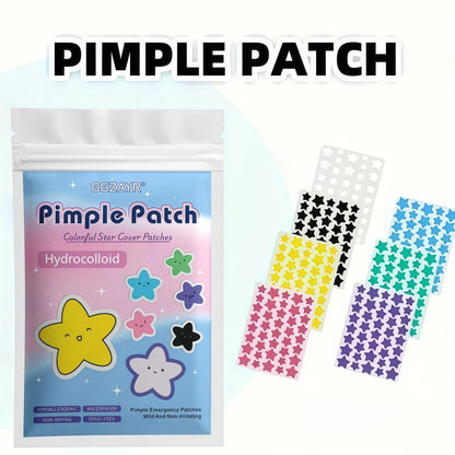 280/1120/1680pcs Seven-Color Star Pimple Patches – Invisible Hydrocolloid Dots for Fun & Gentle Skincare Beauty World Shop