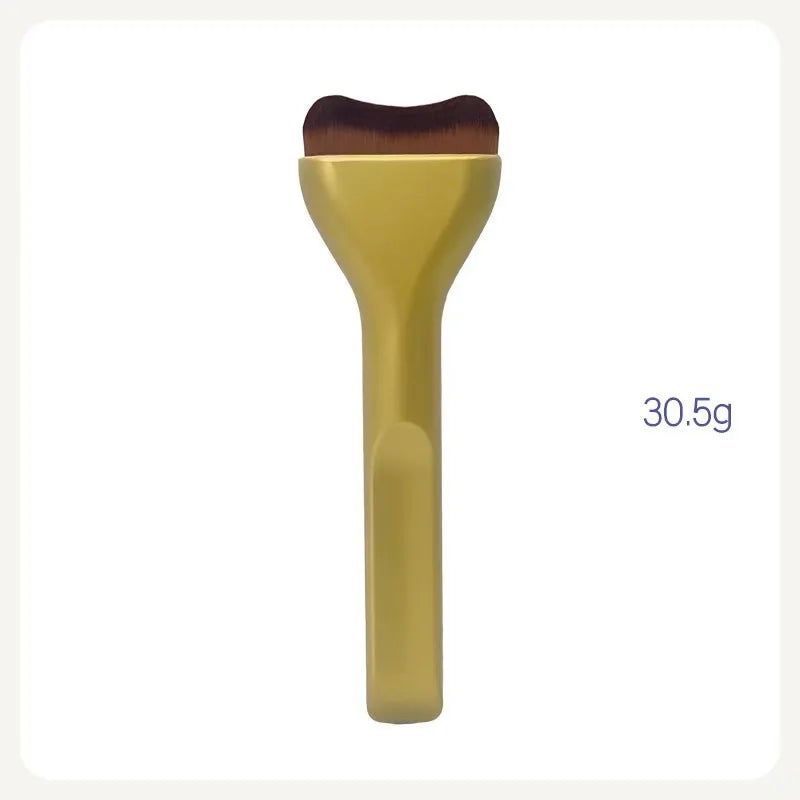 New 2Pcs Professional Foundation Makeup Brushes Soft Dense Hair for Blending Liquid, Cream Flawless Powder Makeup Beauty Tools Beauty World Shop