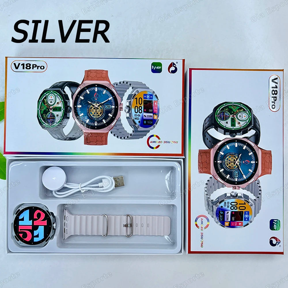 New Fashion Smart Watch 2025 Bluetooth Call Man Woman Heart Rate Health Monitoring Sports Waterproof Smartwatch for Android IOS