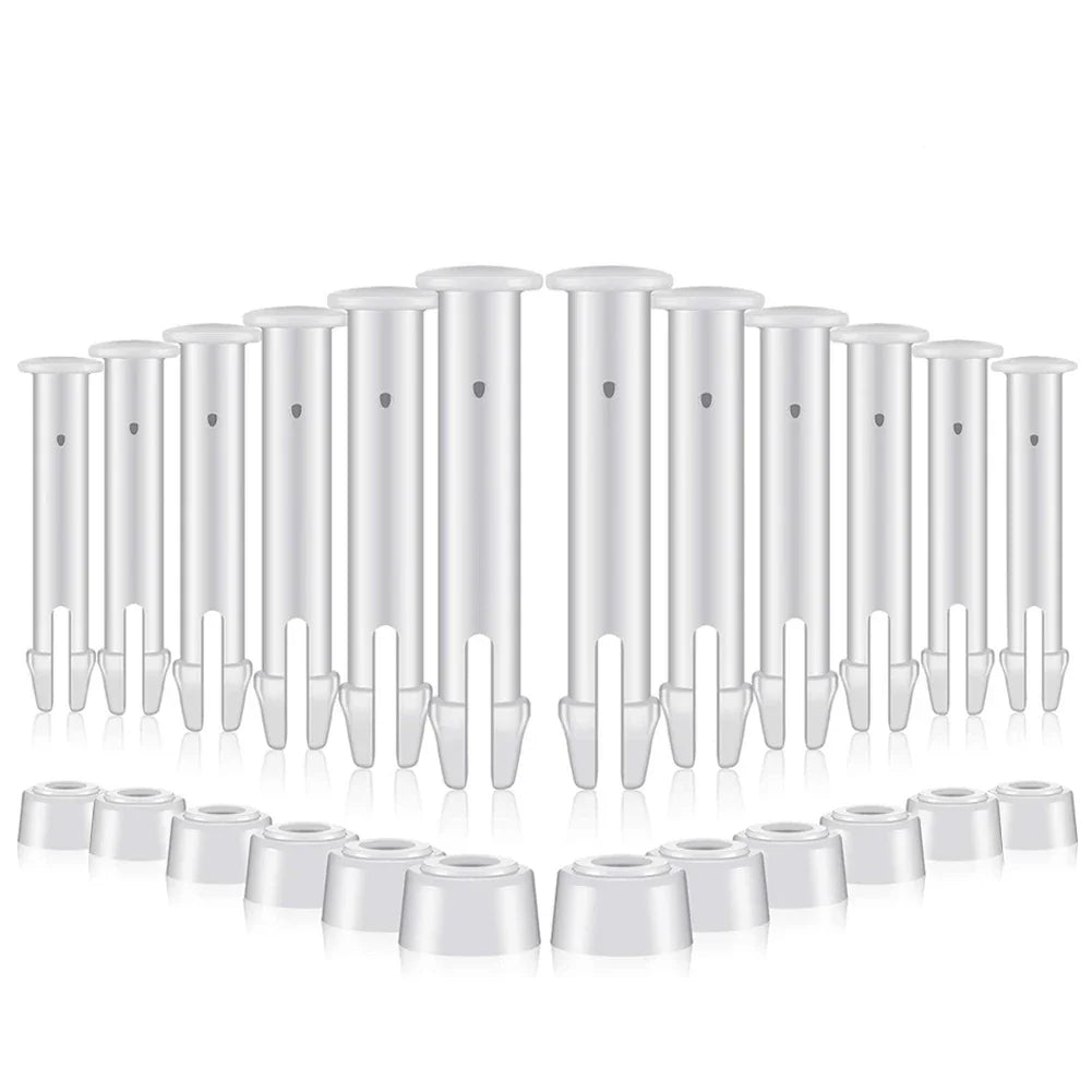 12/24Pcs Replacement Plastic Pool Joint Pins for Intex Round Metal Frame Pools with Rubber Seals Lock Set Swimming Pool Parts Beauty World Shop