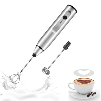 Portable Electric Milk Frothers Handheld Blender USB Mini Coffee Maker Whisk Mixer Cappuccino Cream Egg Beater Food Blender Beauty World Shop