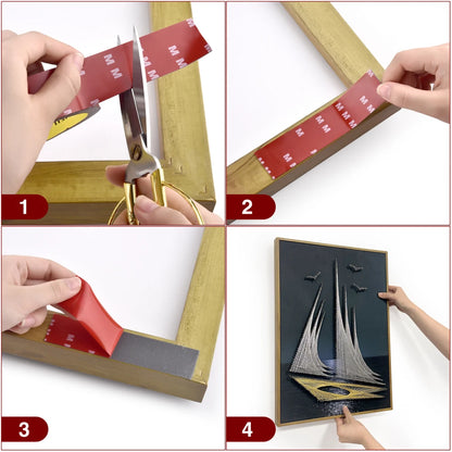 3Meters Strong Double Sided Adhesive Tape With High Viscosity For Automotive Use High Temperature Resistant Fixed Adhesive Patch Beauty World Shop