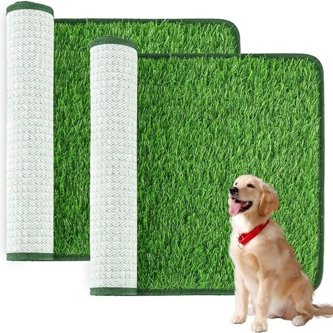 Artificial Grass Dog Potty Pad - Easy ToClean, Odor Resistant,Indoor/OutdoorPet Training Solution Beauty World Shop