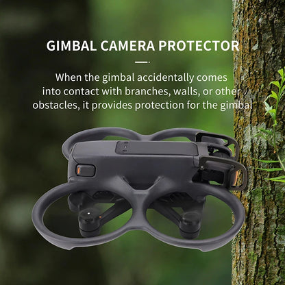 Gimbal Bumper For DJI Avata 2 Drone Anti-Collision Aluminum Alloy Protective Bar Camera Lens Protector Bumper Accessories