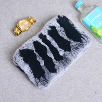 Women Handmade Stretch 100% Real Rabbit Fur Scarf Knit Genuine Rex Rabbit Fur Headbands Girls Natural Rabbit Fur Ring Scarves Beauty World Shop
