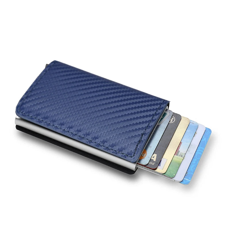 Anti Thief Rfid Credit Card Holder Smart Minimalist Wallet Pocket Men Women Slim Cardholder Bank Cash Creditcard Case Bag Purse Beauty World Shop