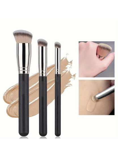 Foundation Concealer Brush, Premium Contour Blusher Brushes, Flawless Under Eye Dense Face Makeup Brush For Blending Beauty World Shop