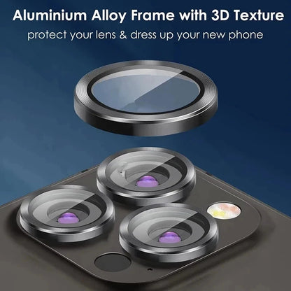 3Pcs Camera Lens Glass Protector For iPhone 11 12 13 14 15 16 Pro Max 12 13 Mini Protective Glass For iPhone 14 15 16 Plus Beauty World Shop
