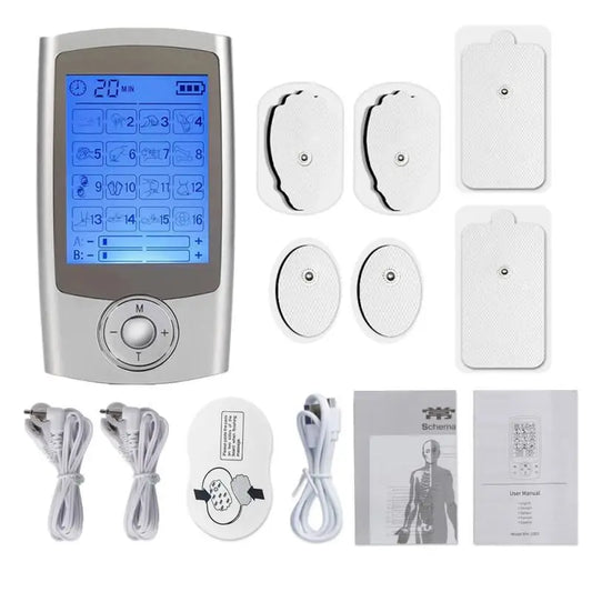 16 Modes Digital EMS Body Massager Electric Muscle Stimulator Portable Electrostimulation Relax Care Tool Home Use Beauty World Shop
