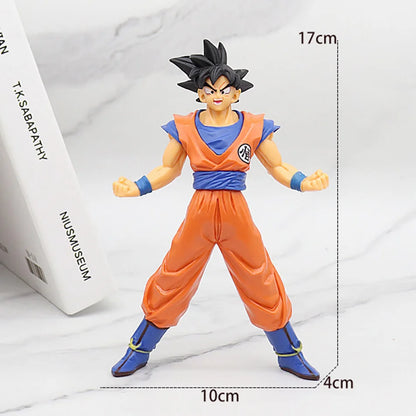 18 cm Son Goku Super Saiyan Figure Anime Dragon Ball Goku DBZ Action Figure Toys Model Gifts Collectible Figurines for Kids Toys Beauty World Shop