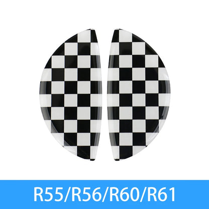 2PCS Car Door Wrist Handles Anti Scratches 3D Stereo Protective Sticker For BMW MINI ONE Cooper S CLUBMAN R55 R56 R60 R61 Decals Beauty World Shop