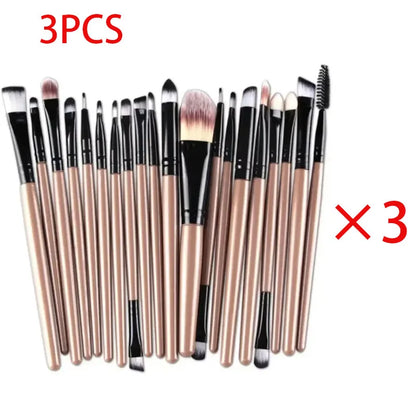 20pcs Eye brush Complete eyeshadow Brush Beauty Tool Explosive neutral logo Free Eyeliner brush Beauty World Shop