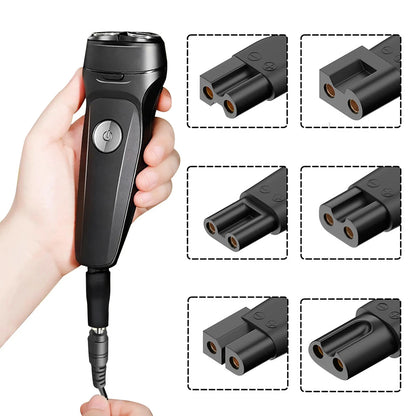 8 PCS Power Cord 5V Replacement Charger USB Adapter Suitable for All Kinds Hair Clippers, Beard Trimmers, Shavers Beauty World Shop